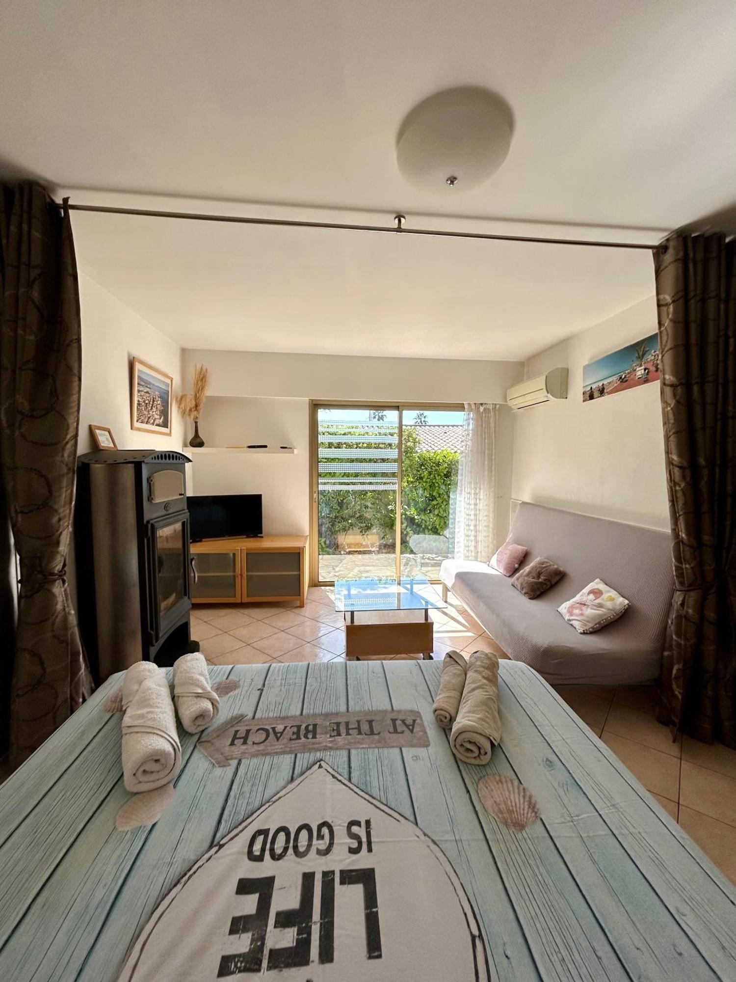Les Ondes - Terrasse Rdc Villa Calme Parking Proche Plage Αντίμπ Εξωτερικό φωτογραφία